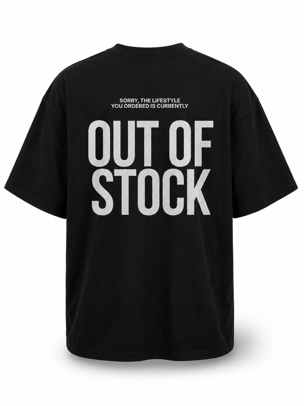 Out of Stock Oversized Tee