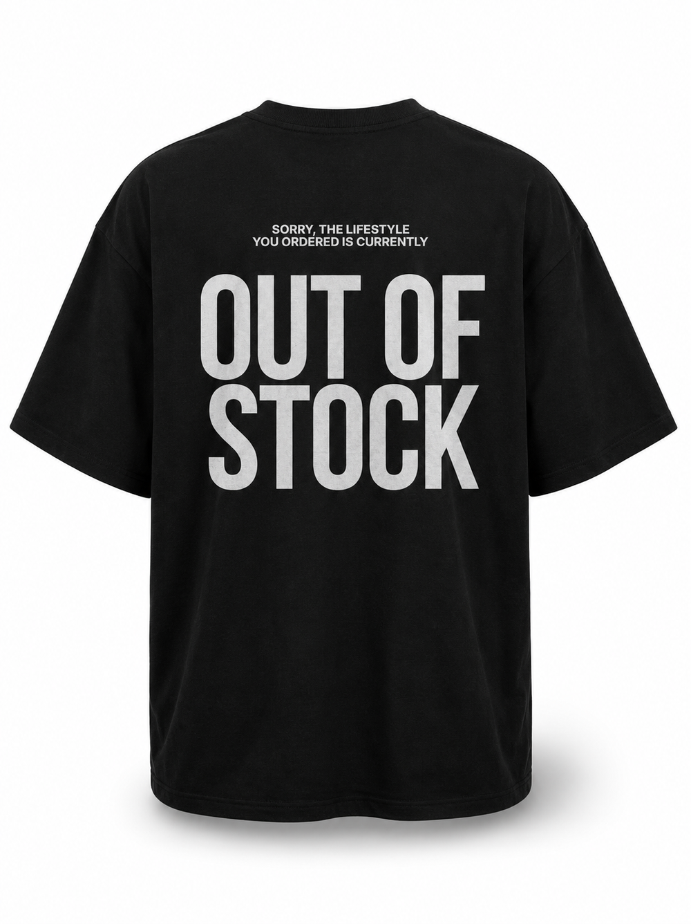Out of Stock Oversized Tee