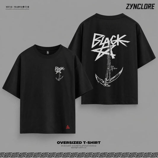 Black Anchor Street Tee
