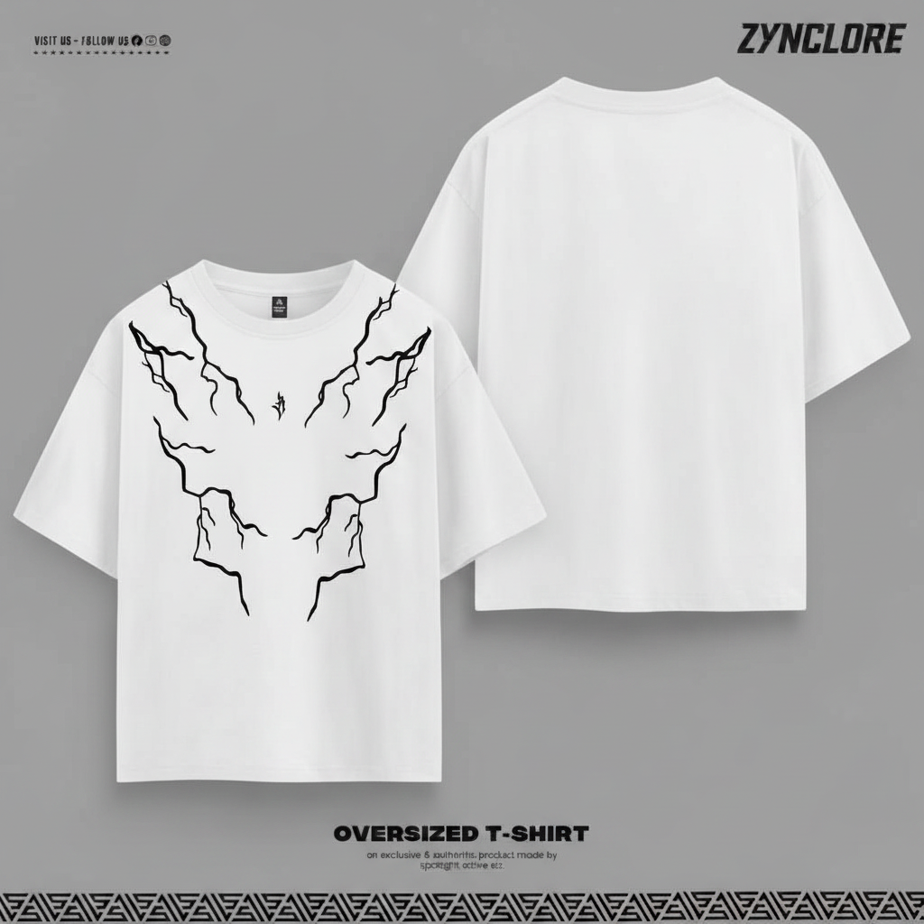 Thunder Strike Black Graphic T-Shirt