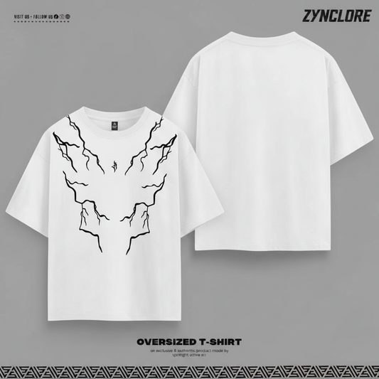 Thunder Strike Black Graphic T-Shirt