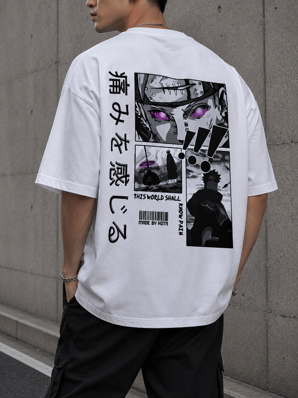 Pain Anime Oversized  Tee