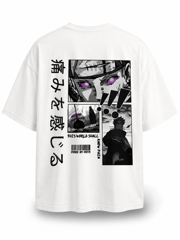 Pain Anime Oversized  Tee