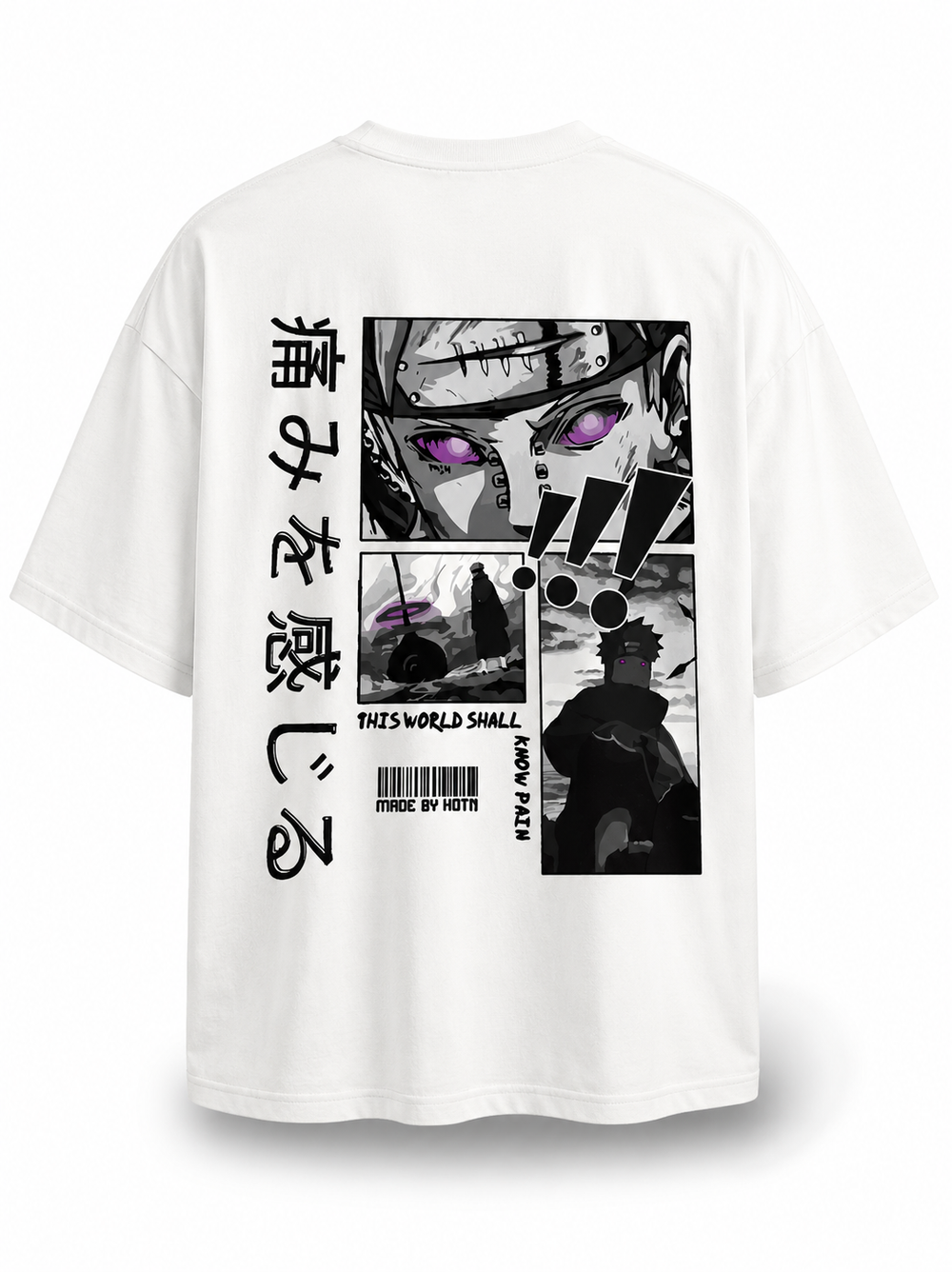 Pain Anime Oversized  Tee